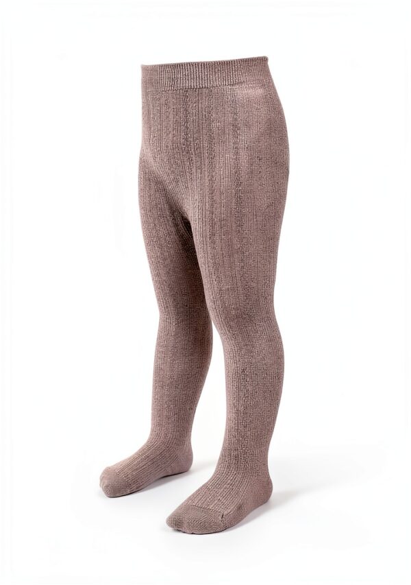 Baby Cable Knit Tights Soft Cotton Stretch Infant Girls-1