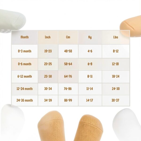 Bistyle Baby Girls Cotton Tights Organic Stretch Leggings-4