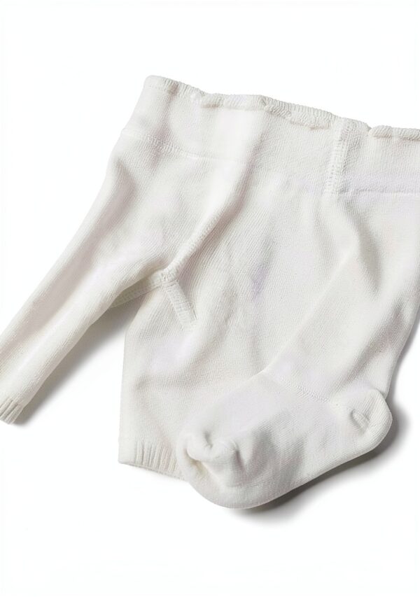 Baby Girls Tights Cotton Nylon Spandex Off White Black Red-2