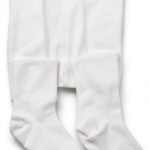 Baby Girls Tights Cotton Nylon Spandex Off White Black Red-0