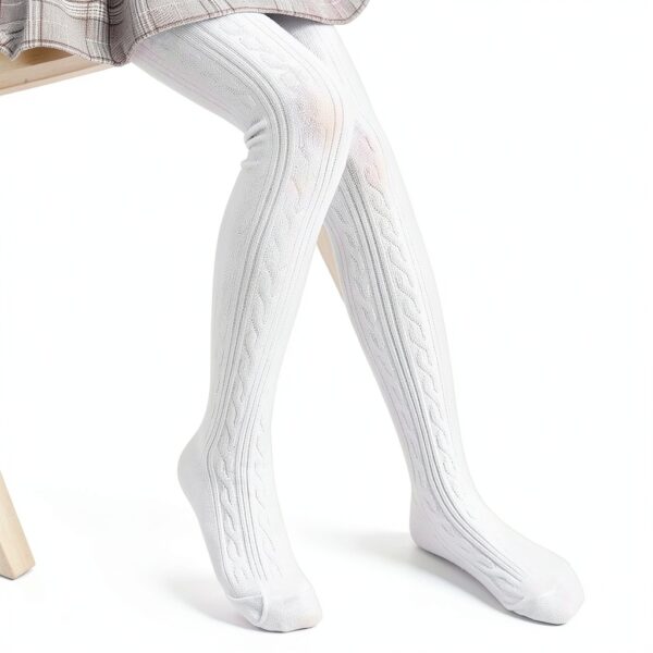 Looching Baby Girls Cotton Tights Soft Stretchy Toddler-2