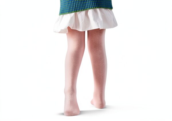 Marchare Baby Girls Tights Cotton Blend Ribbed Waistband-1