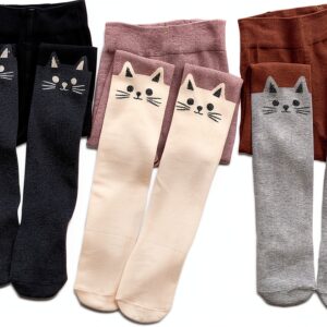 Silkglory Girls Tights Soft Cotton Comfortable Fit Grey-0