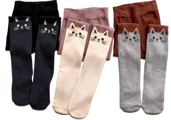 Silkglory Girls Tights Soft Cotton Comfortable Fit Grey-0