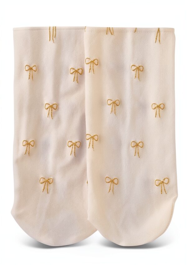 Baby Girls Tights Shimmer Bow Print The Childrens Place-2