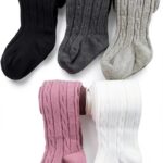 Looching Baby Girls Cotton Tights Soft Stretchy Toddler-0
