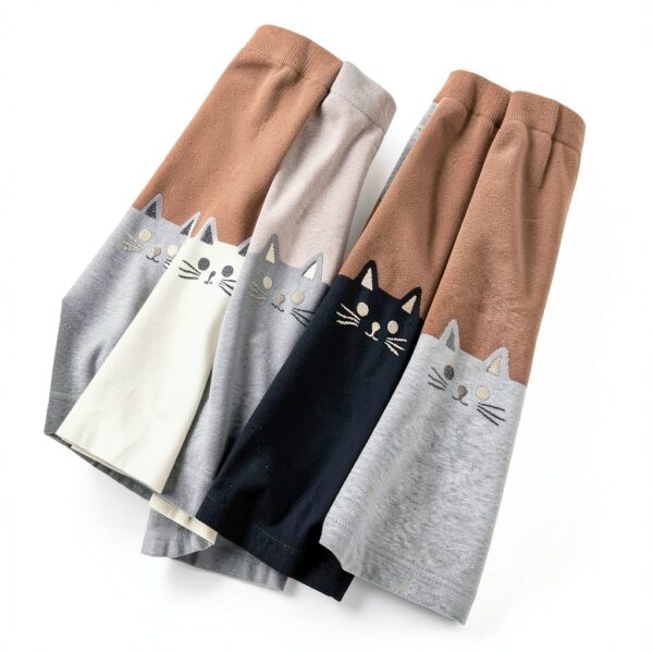 Silkglory Girls Tights Soft Cotton Comfortable Fit Grey-4