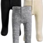 Gerber Baby Girls Sweater Knit Tights Soft Polyester Spandex-0