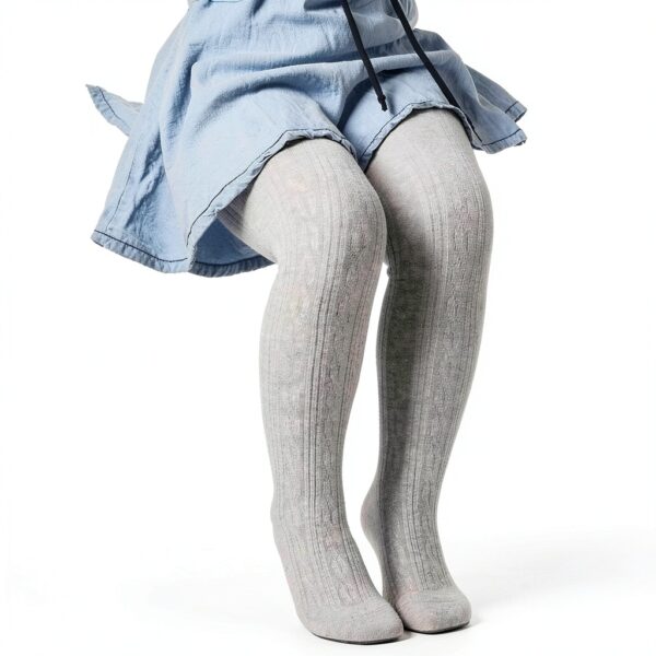 Looching Baby Girls Cotton Tights Soft Stretchy Toddler-4