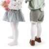 Mini Angel Baby Tights Premium Cotton Cable Knit Girls-1
