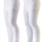 Mini Angel Baby Tights Premium Cotton Cable Knit Infant-0