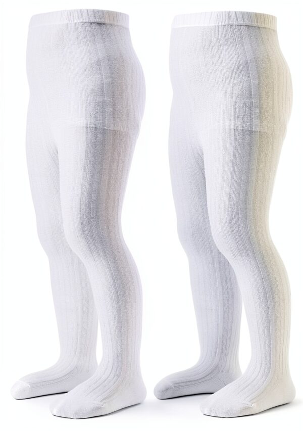Mini Angel Baby Tights Premium Cotton Cable Knit Infant-0