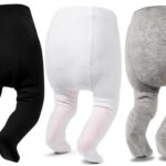 Zando Baby Girls Tights Cotton Blend 3 Pack Multiple Sizes-0