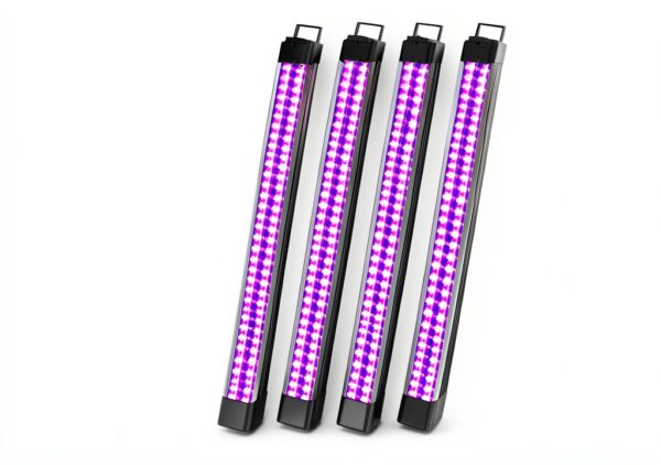 Destlife Rechargeable Black Light LED Fixtures 4 Pack-0