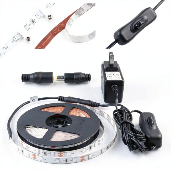 YAYIT Black Light Strip LED Indoor Halloween Glow Party-2