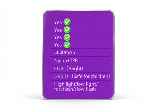 Ropery Black Light Bar Rechargeable COB LED Portable-2