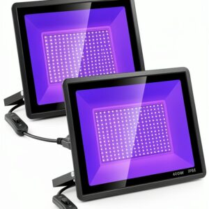 YANYCN 400W LED Black Light Outdoor Party Fixture-0