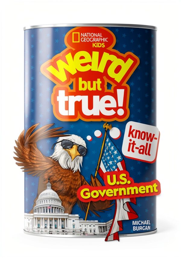 Nat Geo Kids Government Book for Children Ages 8-12-0