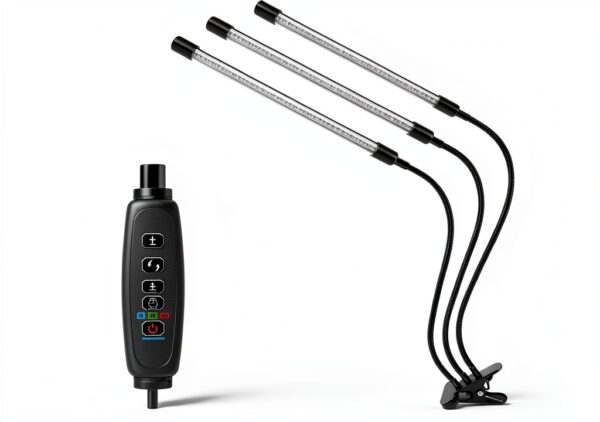 YGS-Tech UV LED Lamp Adjustable Blacklight for Art Parties-3