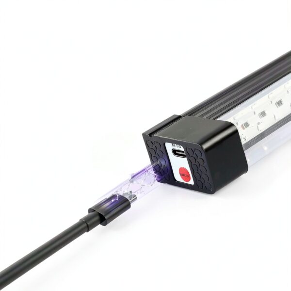 Destlife Rechargeable Black Light LED Fixtures 4 Pack-1