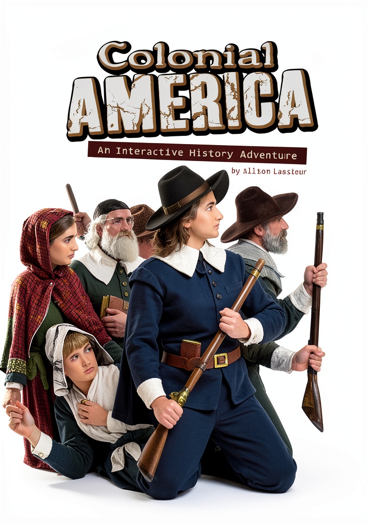 Capstone Press American Revolution book cover showing interactive scenes