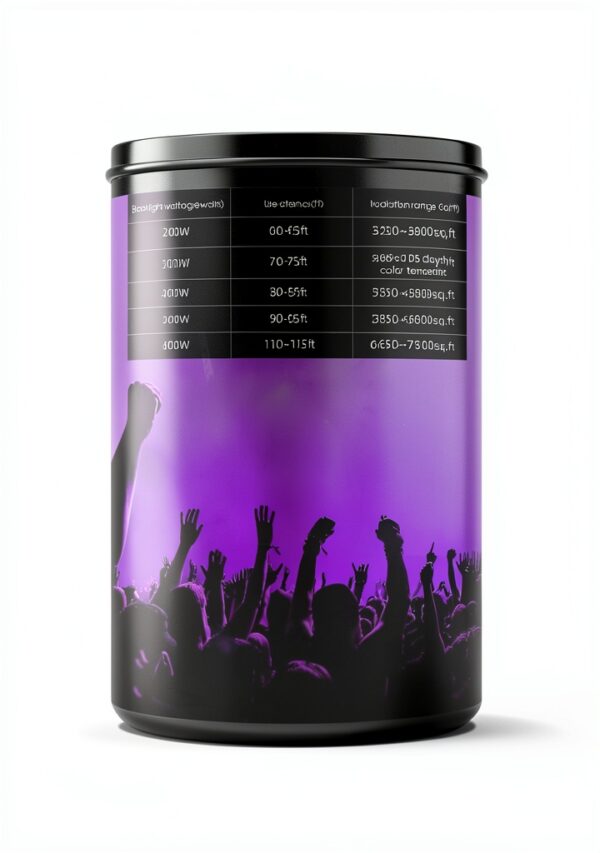 YANYCN 400W LED Black Light Outdoor Party Fixture-5
