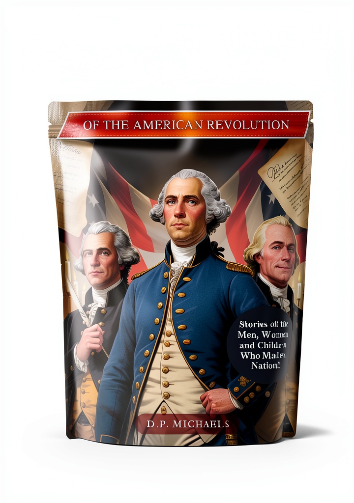 Kids reading American Revolution history book