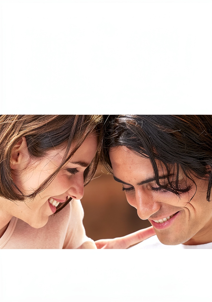 Couple reading the Kindle marriage guide together