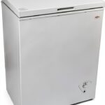 Koolatron Deep Freezer - Chest Freezer, 1 Wire Basket, Garage Ready, Meat Storage, Front Drain, Congelador For Home, Apartment, Basement, Dorm, Cottage, Manual Defrost, Stand Up, 5.0 Cubic Feet, White-0