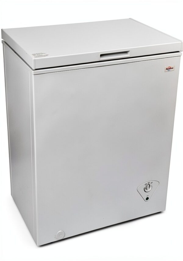 Koolatron Deep Freezer - Chest Freezer, 1 Wire Basket, Garage Ready, Meat Storage, Front Drain, Congelador For Home, Apartment, Basement, Dorm, Cottage, Manual Defrost, Stand Up, 5.0 Cubic Feet, White-0
