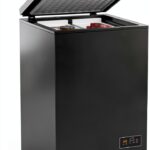 3.5 Cu Ft Chest Freezer - Super-Low Temperature - 2 Removable Baskets - Electronic Control 14℉ to -40℉- Black-0