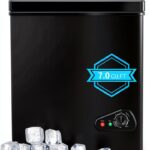 Chest Freezer Tymyp 7.0 Cu.Ft Model FLG-100Q Black 7 Grade Thermostat-0