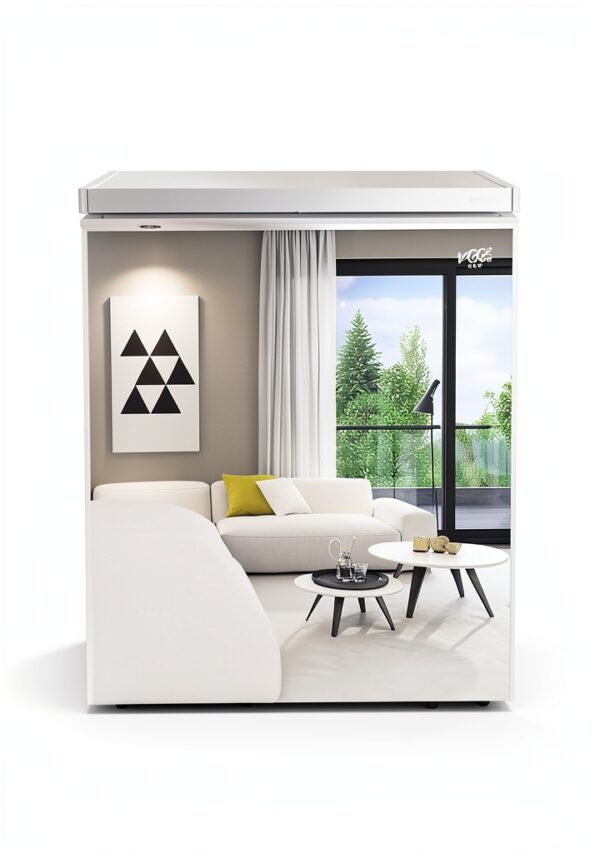 Chest Freezer KRIB BLING 5.0 cu.ft White Compact Top Door-6
