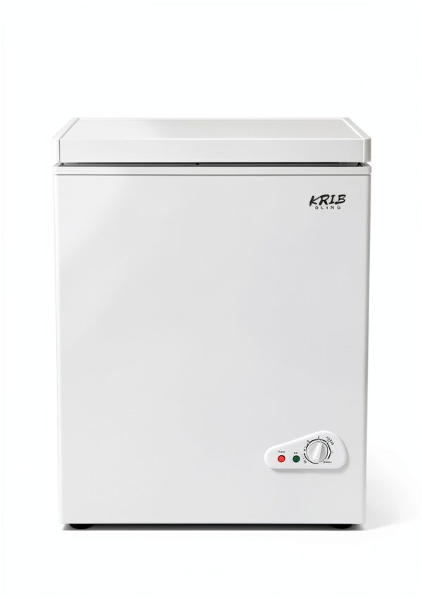 Chest Freezer KRIB BLING 5.0 cu.ft White Compact Top Door-1