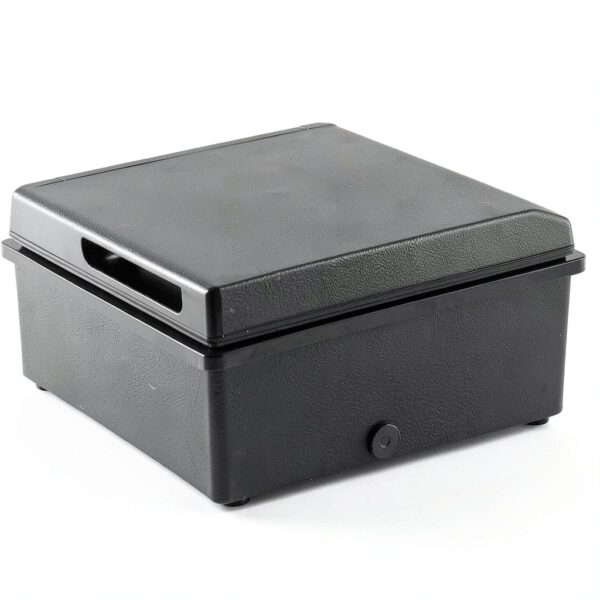 R.W.FLAME Chest Freezer 3.5 Cubic Feet with 2 Removable Baskets and Defrost Water Drain, Deep Freezer, Adjustable Temperature, Energy Saving, Top Open Door Compact Freezer (3.5 Cubic Feet, Black)-7