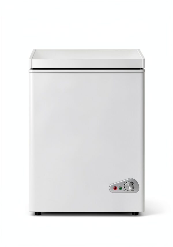 Chest Freezer Small Deep Freezer 3.5 Cu.Ft Mini Freezer with Removable Baskets & 6 Adjustable Temperature (Down to -11°F)& Top Open Door, Mini Compact Freezer Suitable for Apartments, Kitchen, White-4