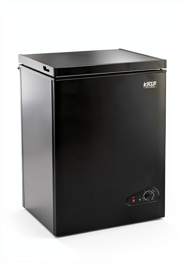 7.0 Cu.Ft Chest Freezer 7 Gears Temperature Control(-4°F to 6.8°F), Deep Compact Freezer with Two Removable Basket, for House, Kitchen, Garage, Basement, Shop, Black-2