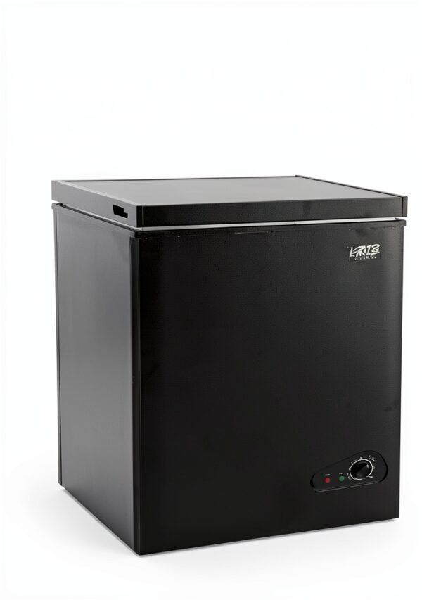 7.0 Cu.Ft Chest Freezer 7 Gears Temperature Control(-4°F to 6.8°F), Deep Compact Freezer with Two Removable Basket, for House, Kitchen, Garage, Basement, Shop, Black-6