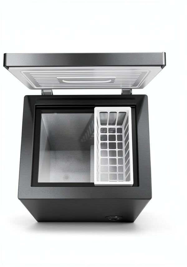 Chest Freezer 3.5 Cu.ft 7-Level Grey – 5 Sunday Living-4