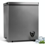 Chest Freezer 3.5 Cu.ft 7-Level Grey – 5 Sunday Living-0