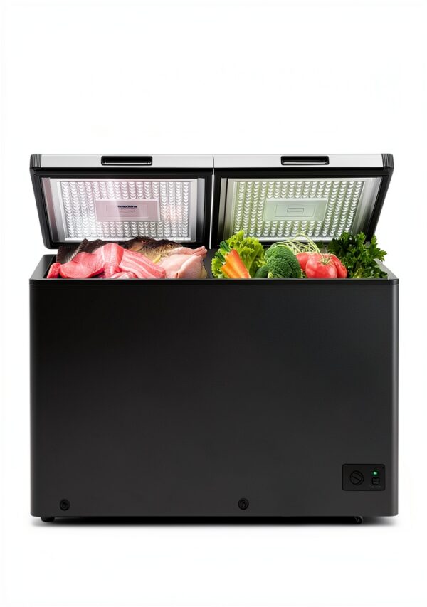 11.8 Cu Ft Deep Freezer Dorven – 7 Thermostat Settings, Basket-0